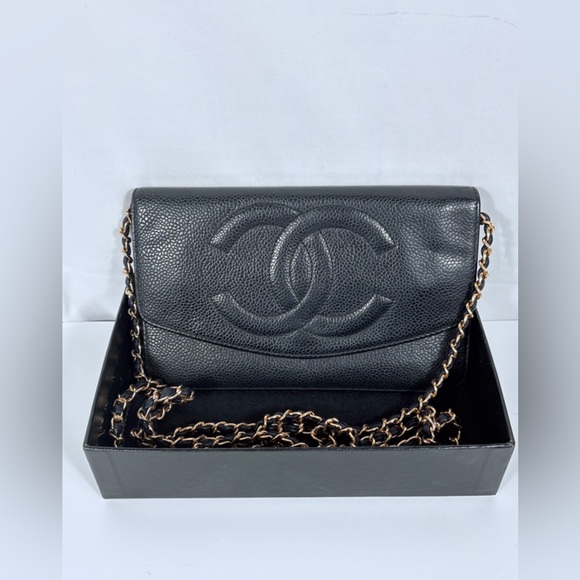 Chanel Wallet on Chain Caviar - Picture 1 of 14